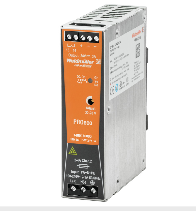 西安PRO ECO 120W 12V 10A魏德米勒电源